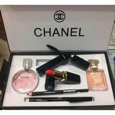 chanel mini lipstick set|chanel lipstick set with perfume.